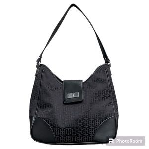 Tommy Hilfiger Black Hobo Bag Purse